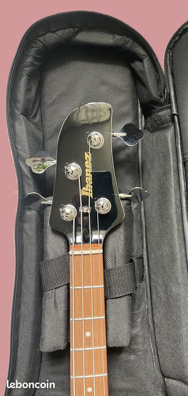Basse électrique Ibanez TMB30-IV Ivoire manche short scale (image 6)