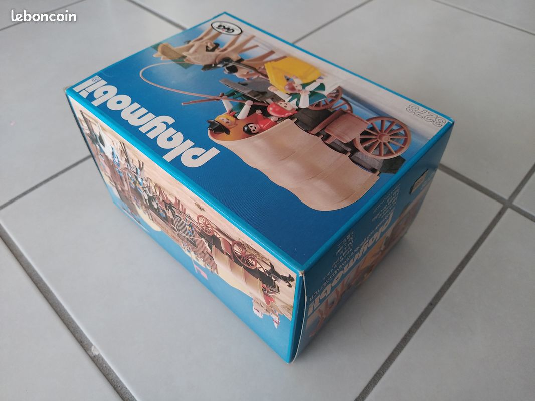 Attelage Pour Chariot Playmobil Vintage – Pièce 1717, état Occasion, Pour Collection Ou Jeu