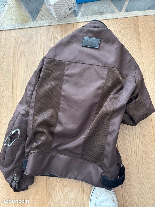 Segura walt blouson moto homme taille s avec dorsale revit