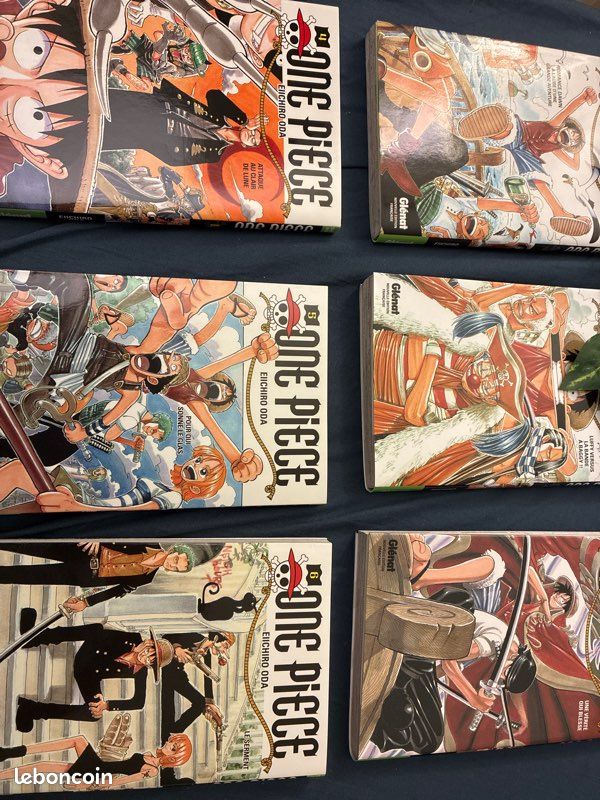 One piece tomes 1,2,3,4,5 et 6 (image 5)
