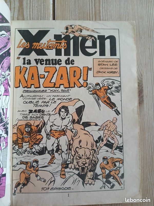 couverture de : La venue de Ka-Zar !