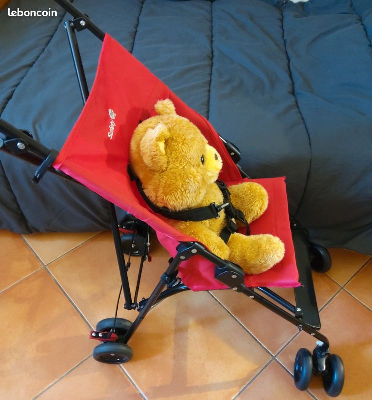 Poussette canne Safety rouge (image 2)