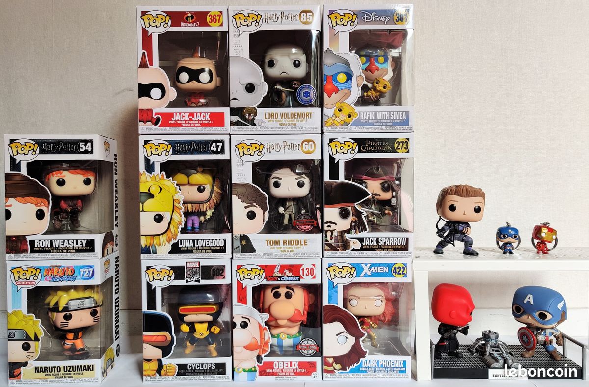 Multiples Funko POP au choix (Harry Potter, Astérix & Obélix, Marvel) -  dont exclus - Collection