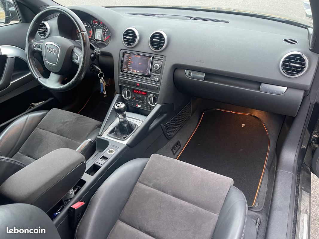 AUDI A3 CABRIOLET 2.0 TDI 140 CH S-LINe (image 8)