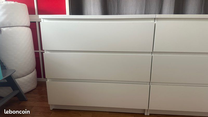 Commode IKEA trois tiroirs (image 1)