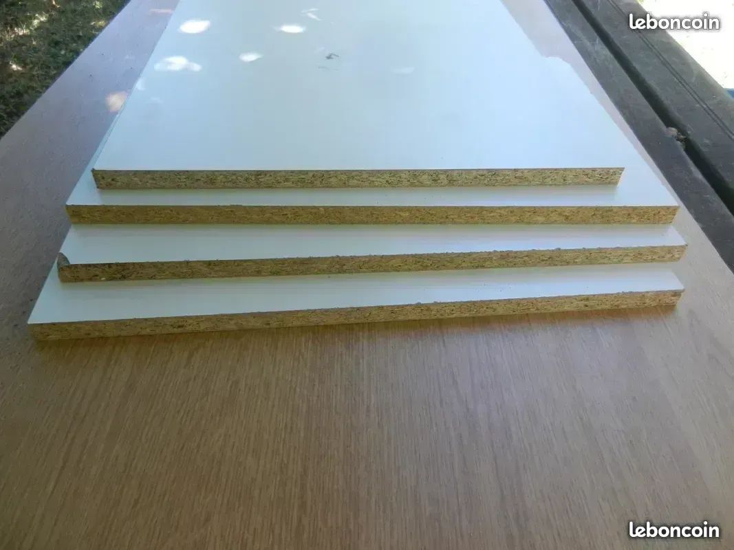 4 petits panneaux mélamine blanc (image 4)