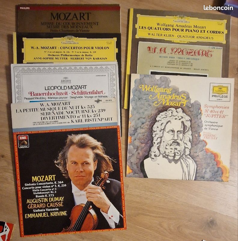 Vinyles 33T Mozart (image 1)