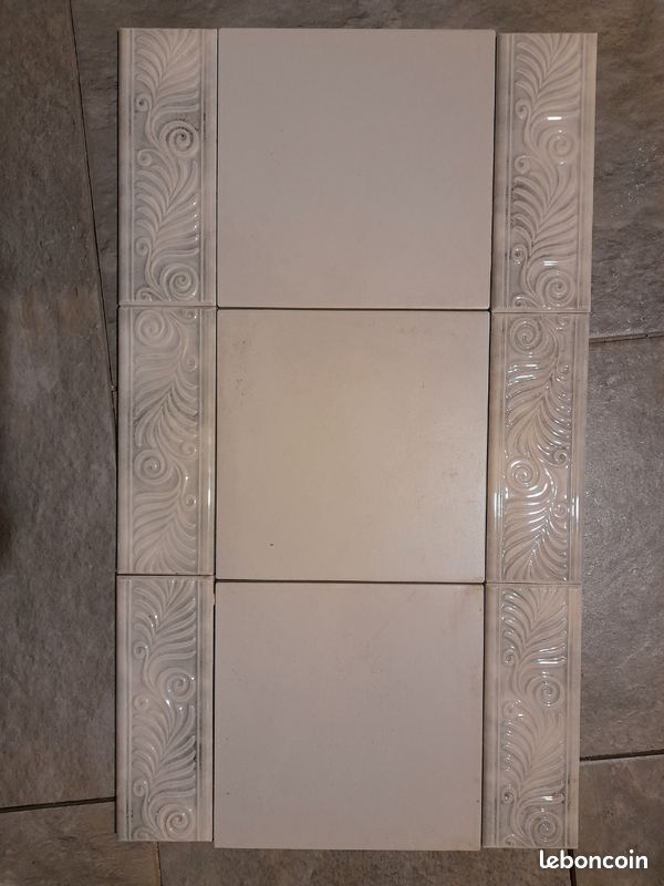 Carrelage carreaux de ciment sol et mur