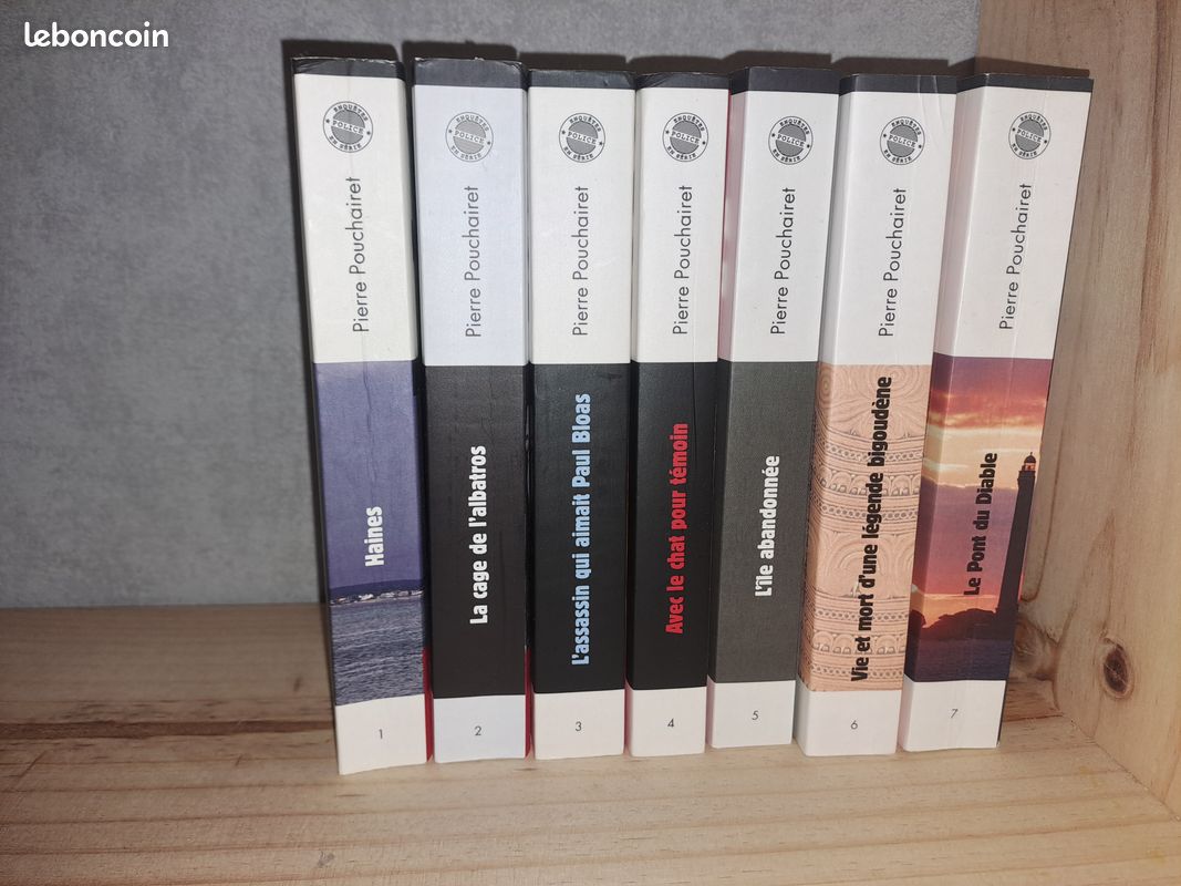 Lot de livres Pierre Pouchairet (image 2)