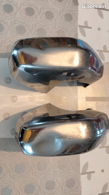 2 butoirs de pare chocs chômés pour karmann ghia (image 2)