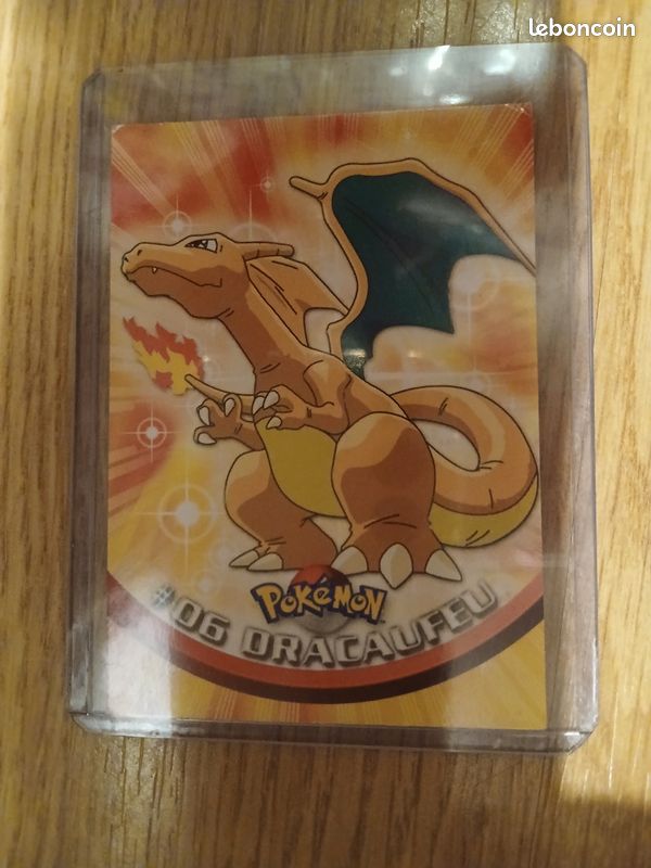 Carte pokemon Dracaufeu 1999 topps (image 1)