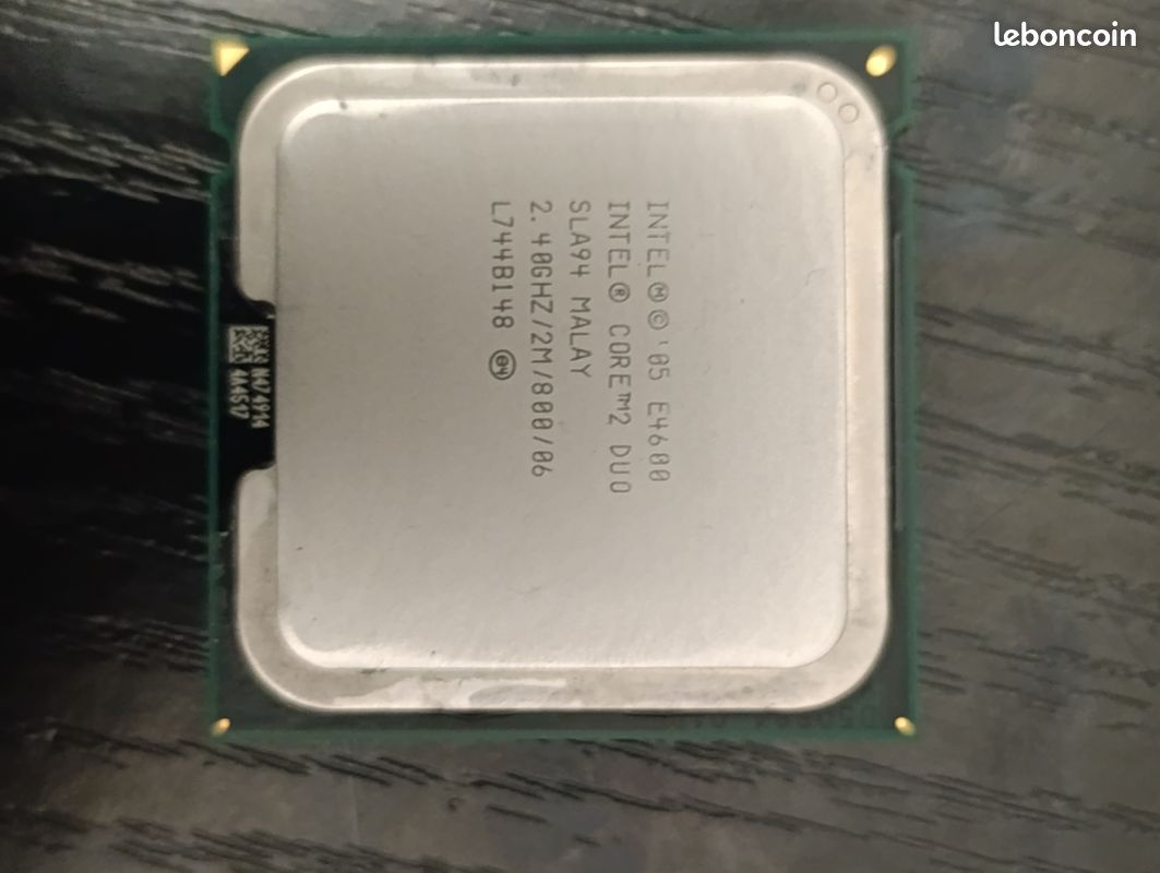 Processeur INTEL Core 2 Duo E4600 + Ventirad AVC (Socket LGA 775) (image 3)