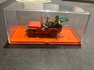 Voiture Miniature Tintin 1/43 - Jeep Willys MB 1943 