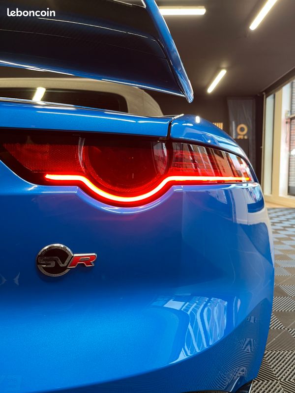 Jaguar f-type svr 5.0 v8 cabriolet / freins carbone ceramique / entretien jaguar / malus payé (image 26)