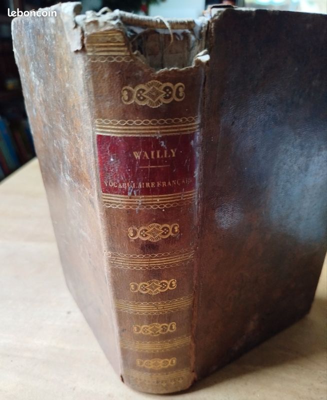 Wailly, Nouveau Vocabulaire Français, où l'on a suivi l'Orthographe (1827) (image 2)