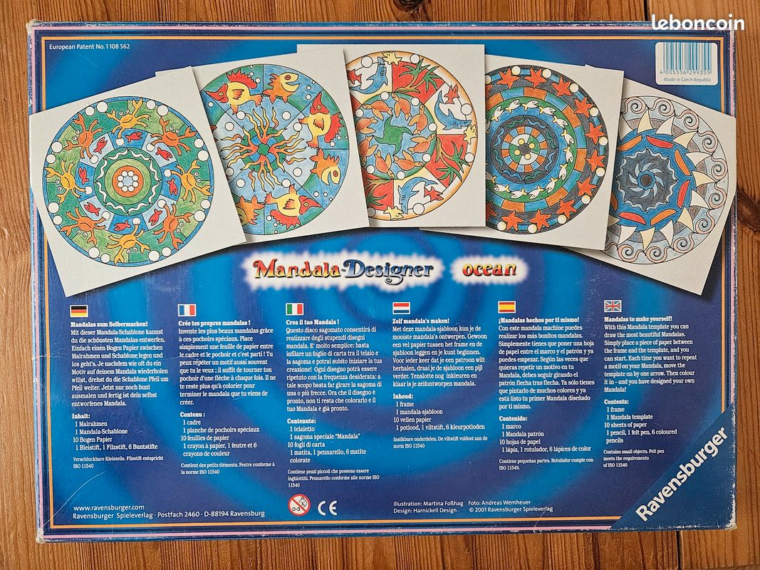 Jeu Coffret MANDALA CREATION RAVENSBURGER (image 2)