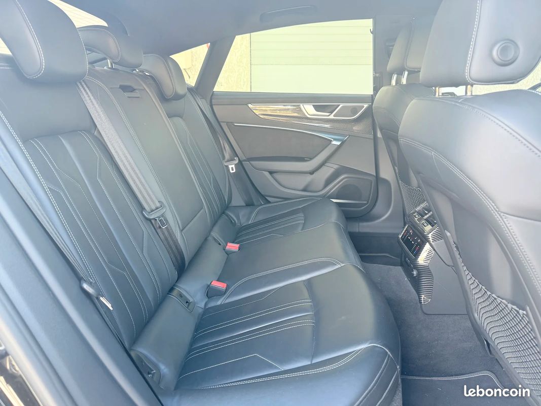 AUDI A7 Sportback 55 TFSIe 367ch Stronic BVA7 Quattro Competition / VOLANT CARBON LED & PACK CARBON / CIEL ETOILÉ (image 25)