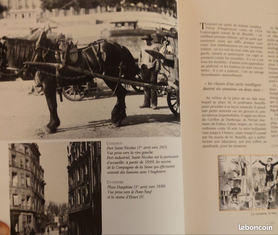 Livre "PARIS AU TEMPS DES FIACRES" (image 8)