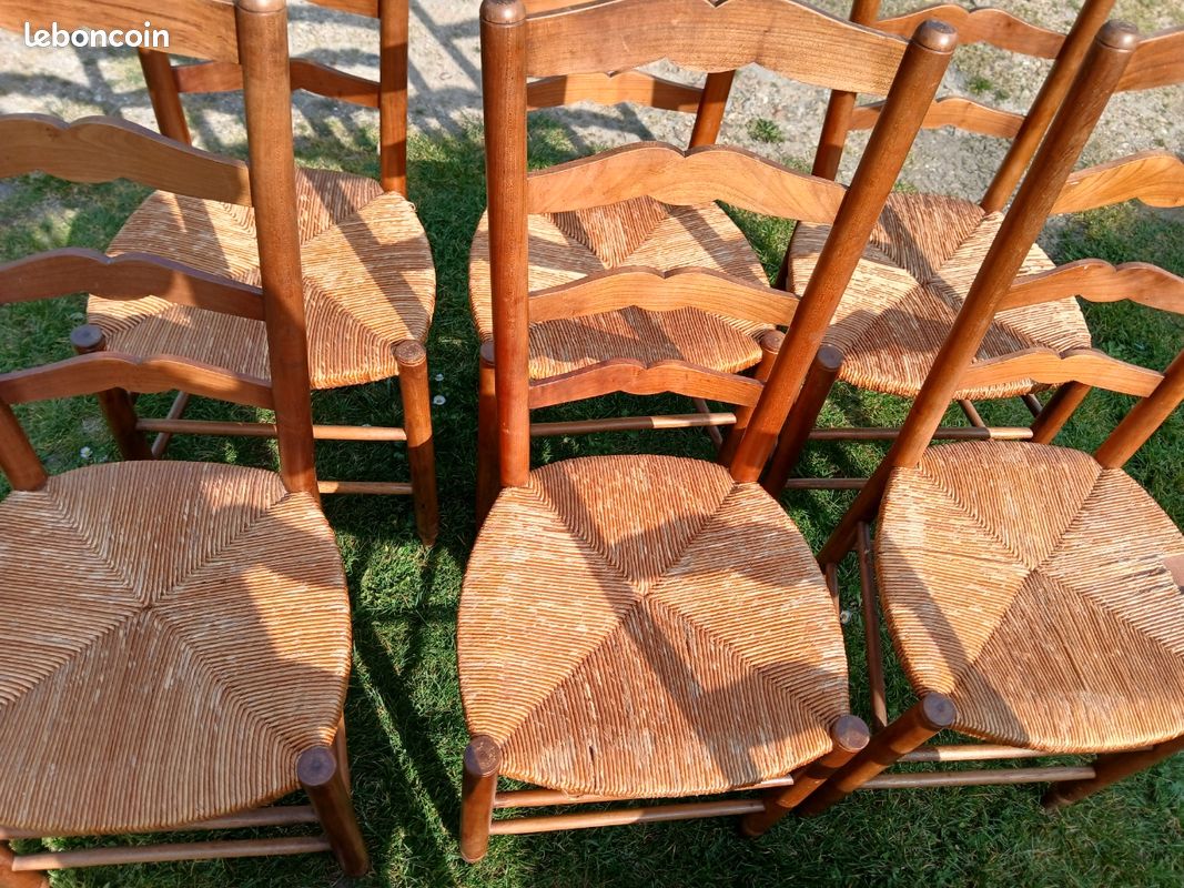 Chaise bois x8 (image 2)