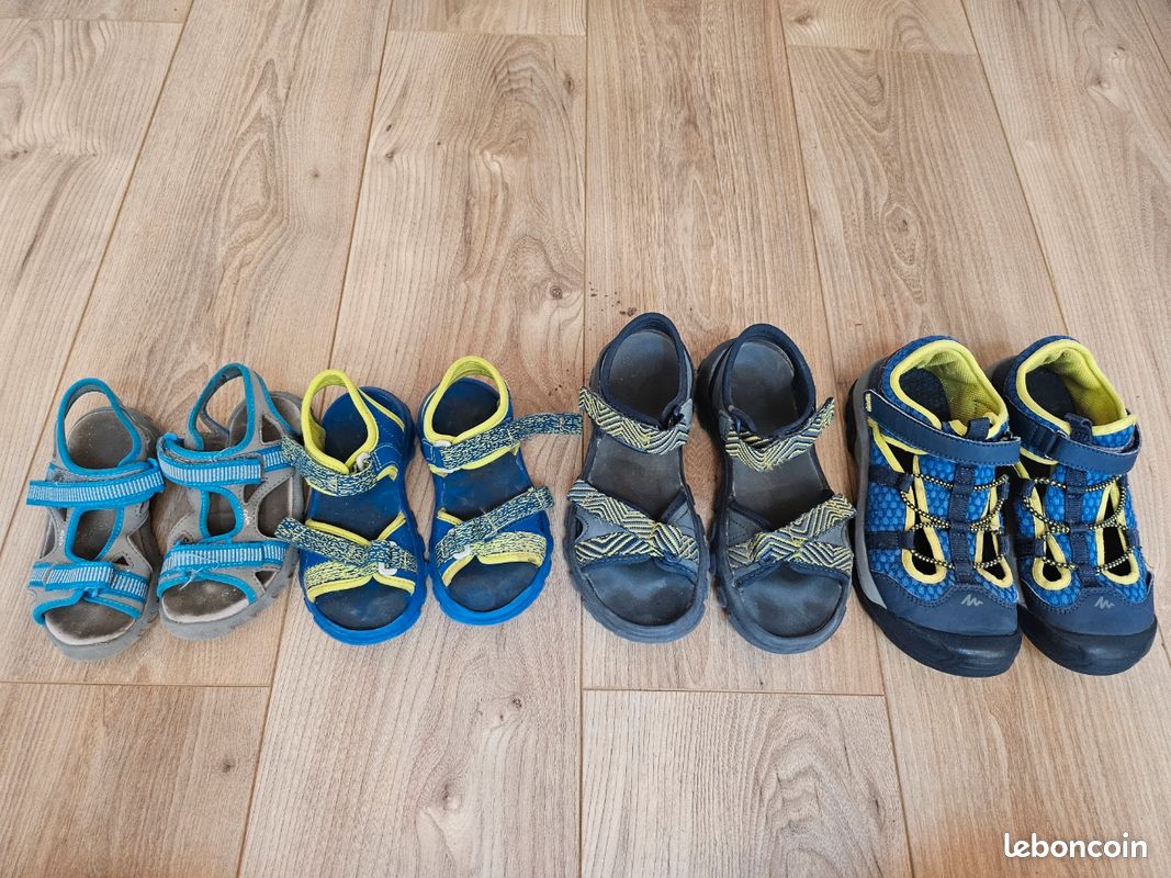 Sandales garcon 26/27, 28/29 et 34 Chaussures