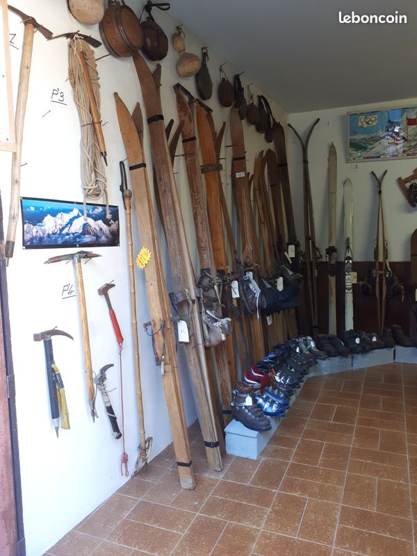 Ski ancien - Collection / musée ski et matériel de montagne (image 6)