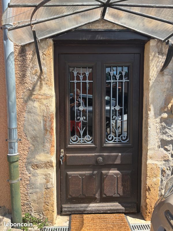 Porte d’entrée en chêne (image 1)