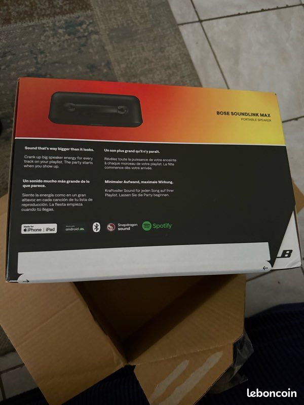 Vende de enceinte BOSE Bluetooth tout confort (image 6)