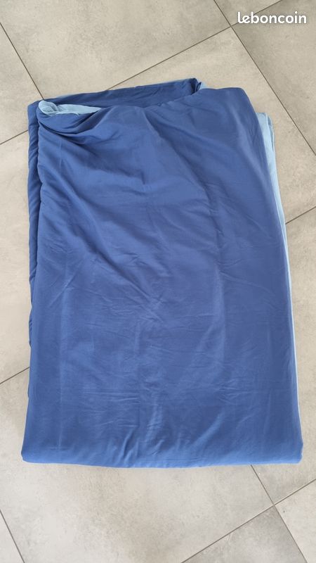Couverture lestée autisme -135 x 200 cm - Blanc - 5 kg (image 3)
