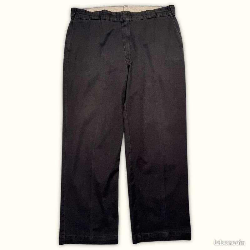 Pants Homme Dickies W40 L30 Noir Coton Traces d'usure visibles Regular Normal (image 2)