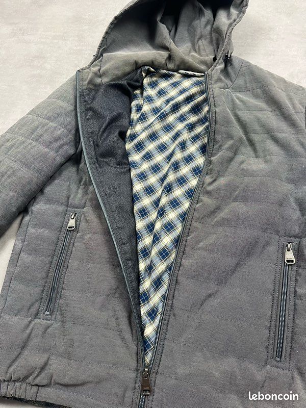 Veste Lainage Serge Blanco Gris Perlé Taille M - Neuf Avec étiquettes - Cardigan/gilet