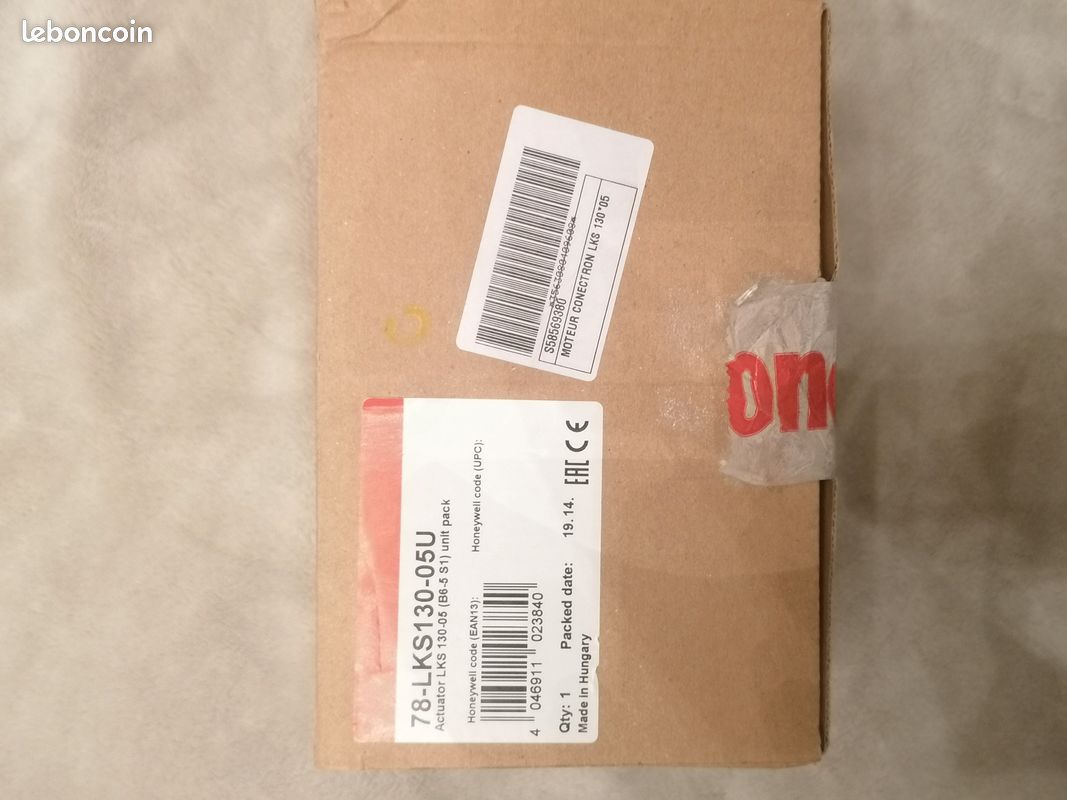 Moteur honeywell connectron LKS 130.05, réf chappée/baxi : s58569380 (image 3)