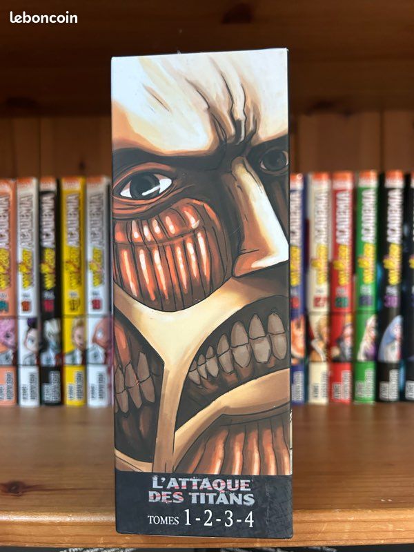 Coffret 4 premiers tomes, l’attaque des titans (image 4)
