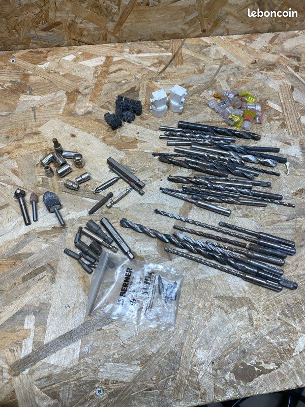 Porte-embouts Perforateur Lot De 2 Porte-forets à Tige SDS Avec Barre D' extension Pratique Et Accessoire Bricolage Charpentier