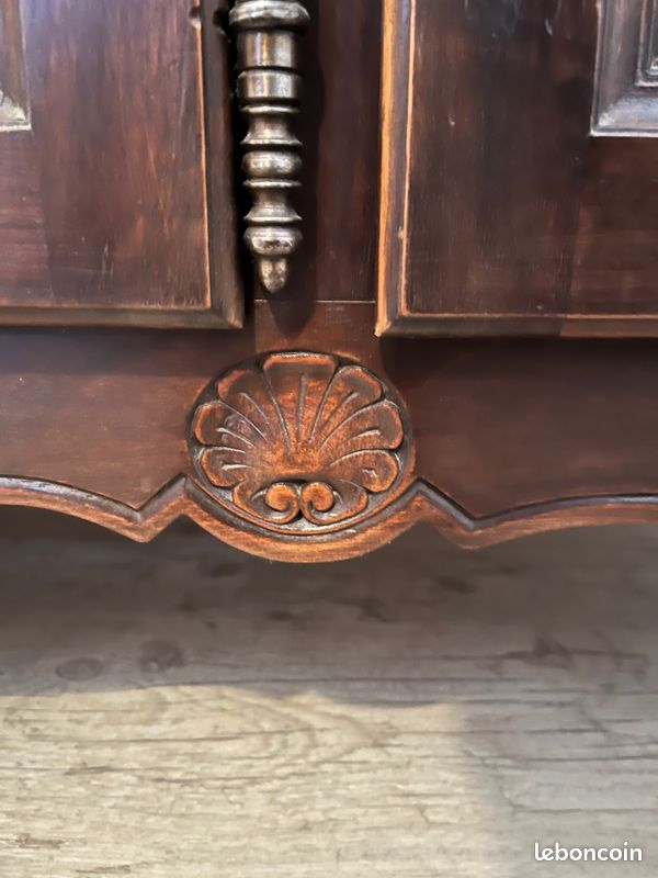 Bibliothèque vitrine style Louis XV (image 3)