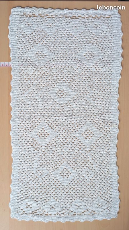Lot napperons au crochet+ 1 bonnet bébé (image 16)