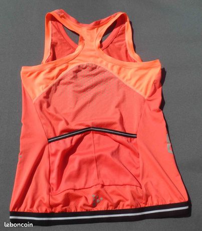 Craft Femme Essence Maillot de Cyclisme, Rouge, M