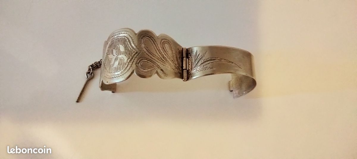 Bracelet 7/6 cm gravé (image 5)