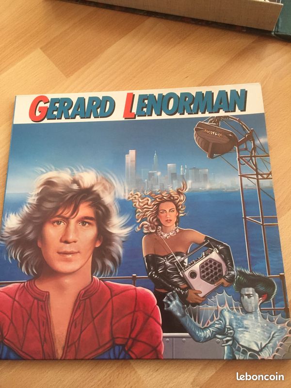 3 disques 33 tours et 2 disques 45 tours GÉRARD LENORMAND (image 1)