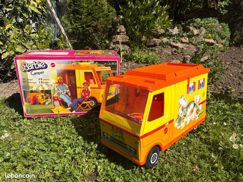 Camping car barbie vintage collector 1970 (image 1)