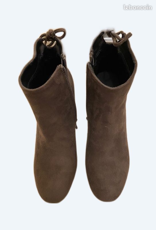 Bottines marron (image 1)