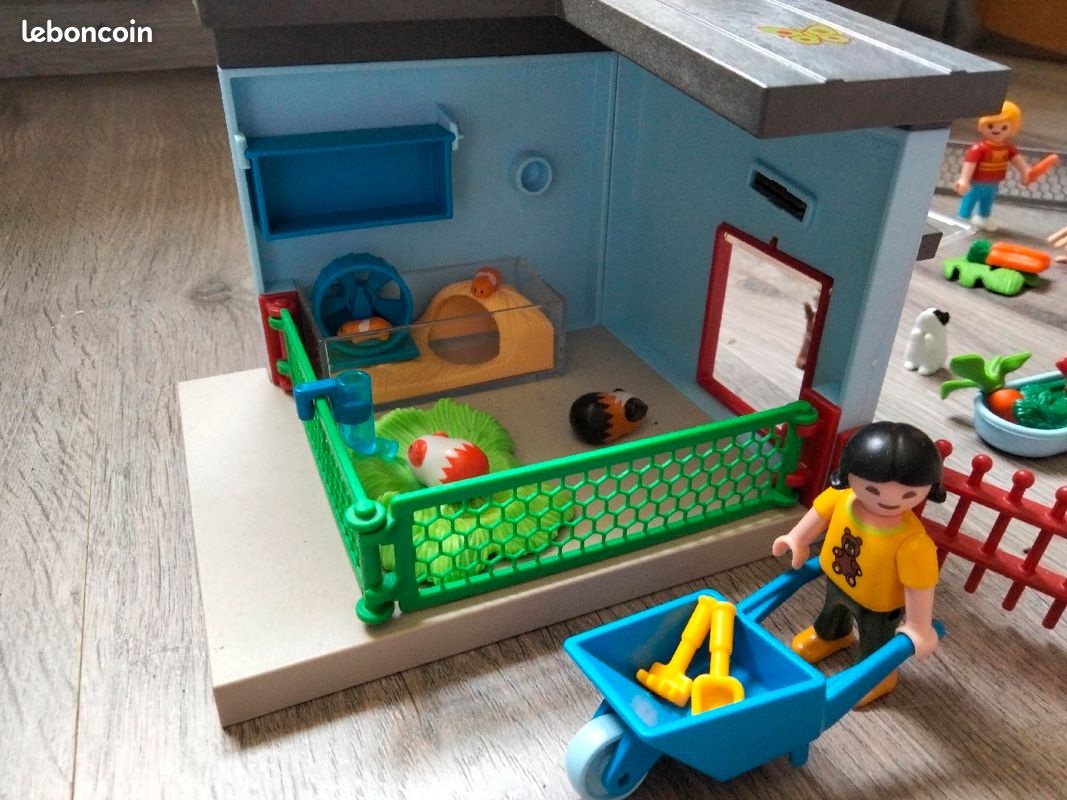 Maisonnette des rongeurs et clapier à lapin playmobil (image 3)