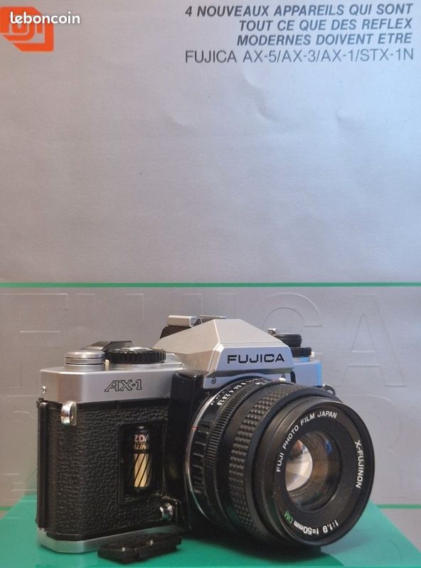 Réflex Fujica Fujifilm Ax-1 35 mm + objectif 50 mm f/1.8 testé ! - France