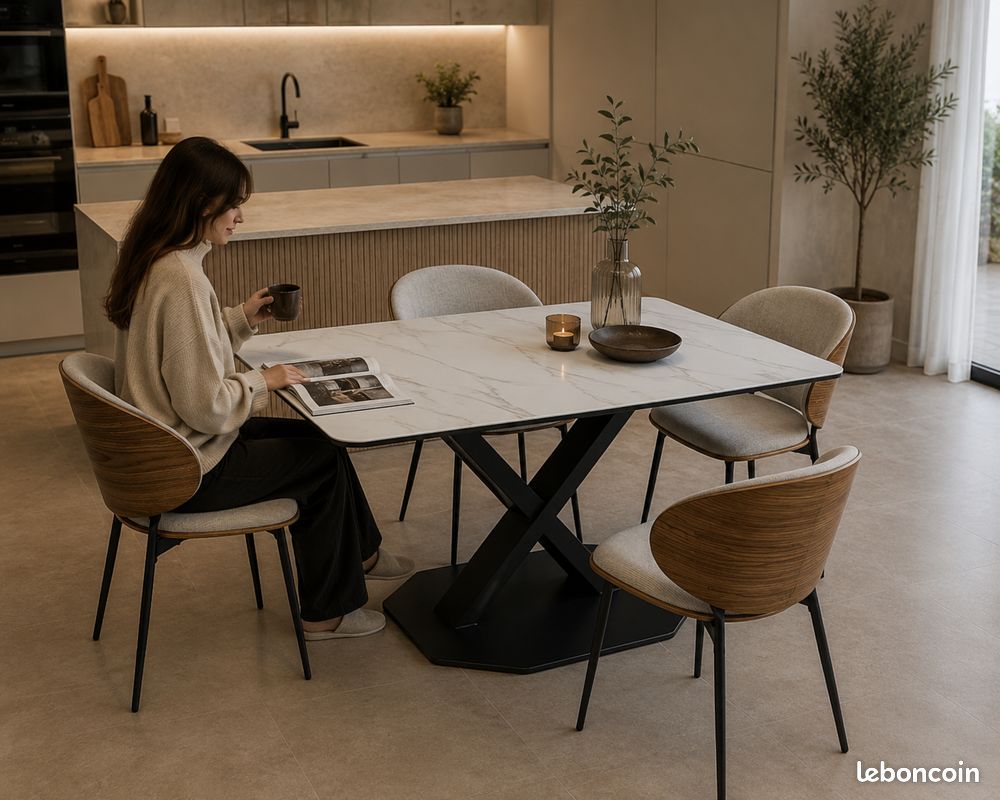 Table MODERNA – L'élégance qui rassemble au quotidien – 149 (image 1)