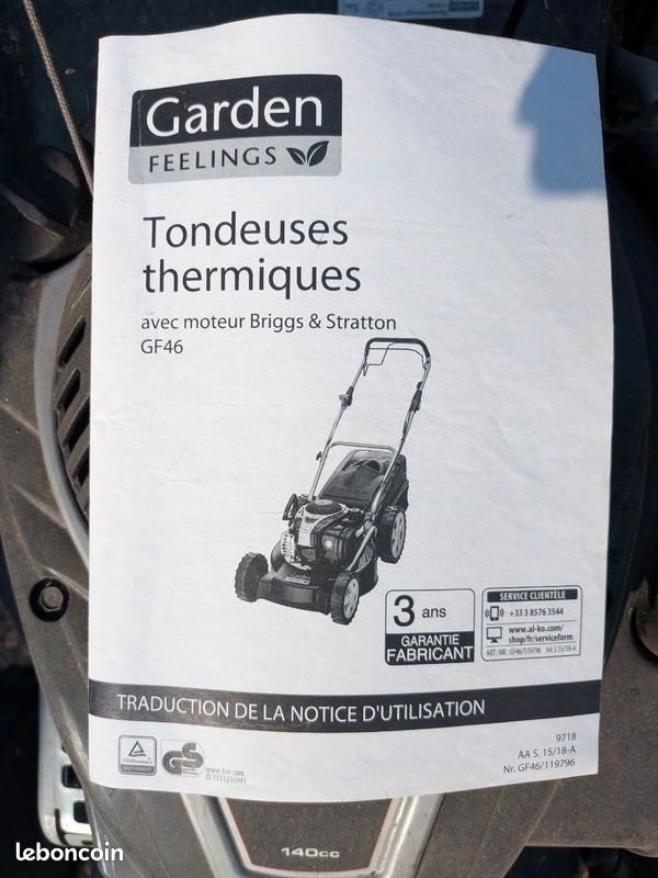 Tondeuse Garden Feelings (image 5)