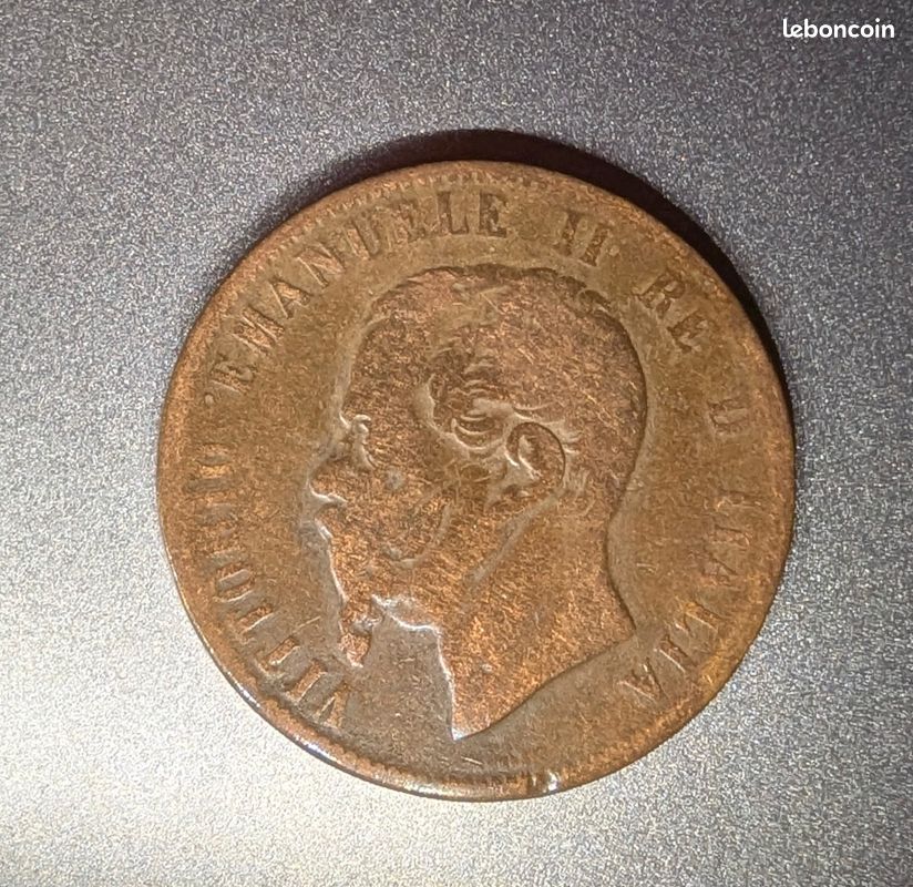 10 CENTESIMI 1866 Italie (image 1)