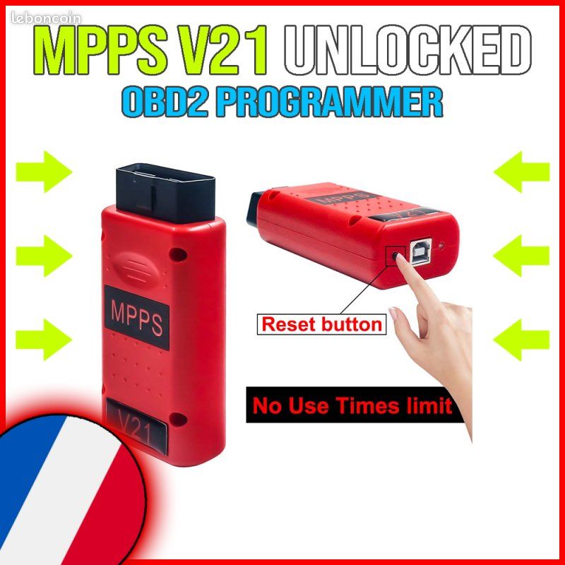 MPPS V21 - Valise reprogrammation multimarques - Flash chip tuning -  Cdiscount Auto