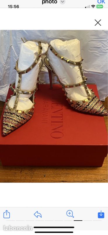 Escarpins Rockstud en tweed/ VALENTINO GARAVANI (image 6)