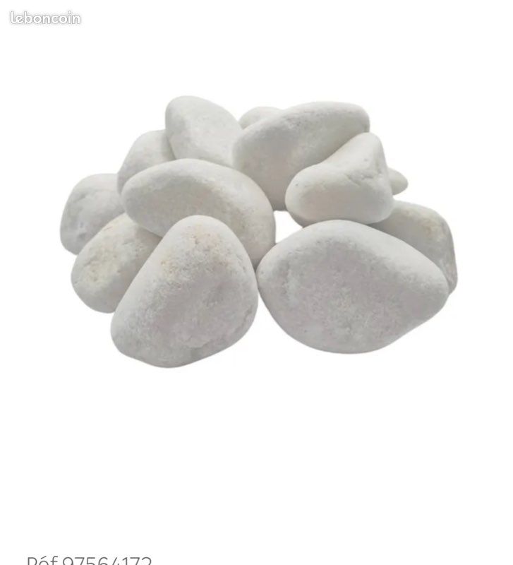 Galets blancs - 500kg (image 1)