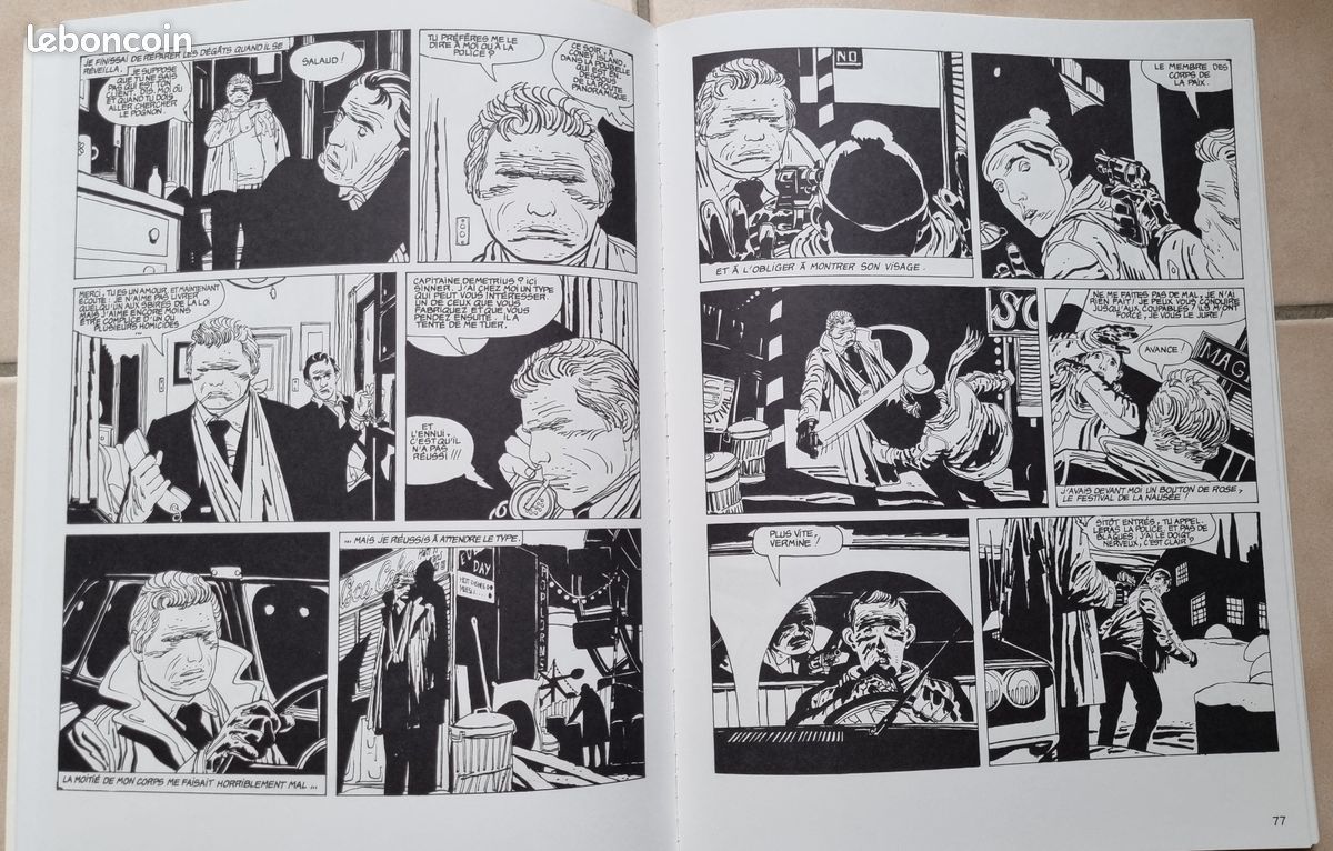BD ALACK SINNER. FLIC OU PRIVE (1ère édition) (image 3)