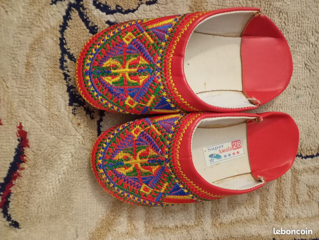 Babouches marocaine fille Chaussures